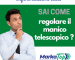 come regolare manico telescopico